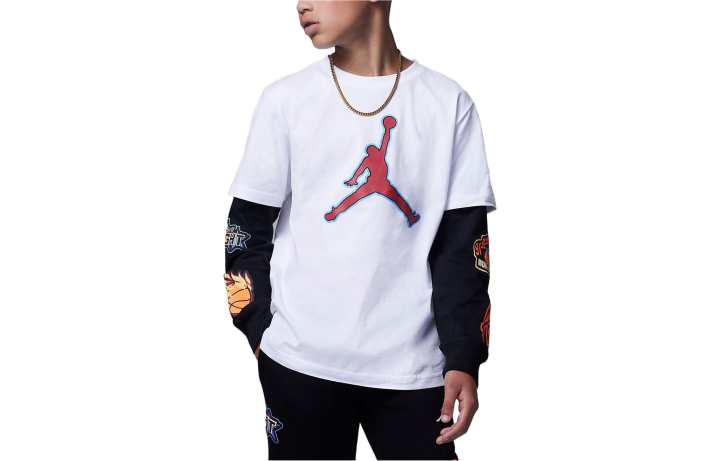 Jordan Jordan Kids T Shirts Crew Neck Moderate