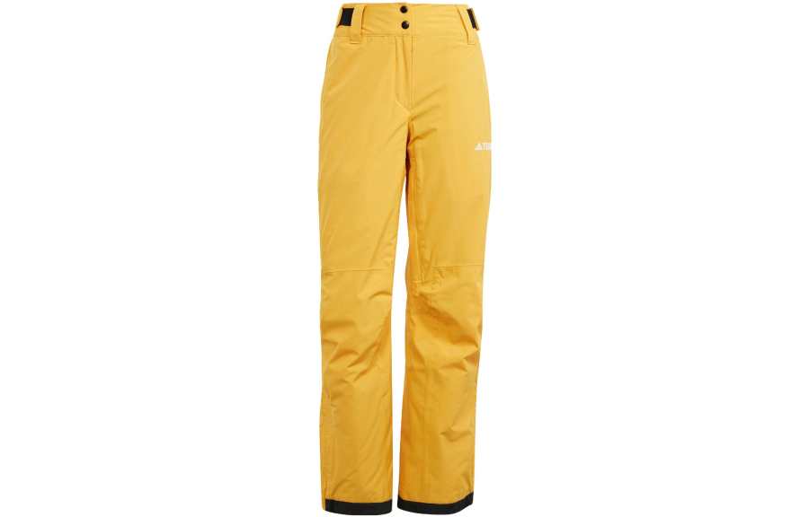 Adidas Adidas Ski Pants Women's Yellow Straight Fit