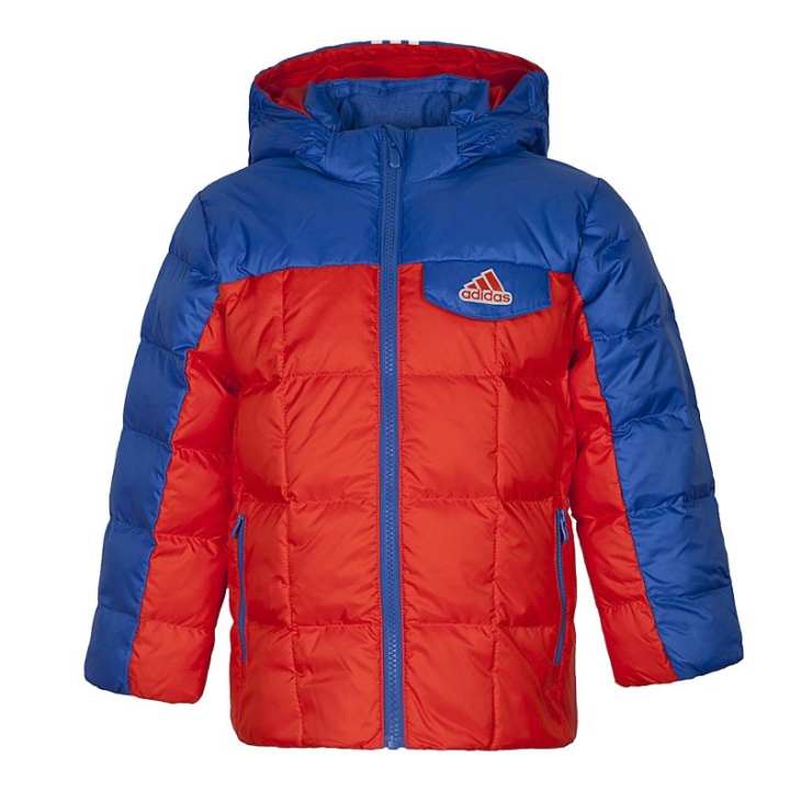 Adidas Adidas Down Jacket Red/Blue Children Aged 3 7 Years Old