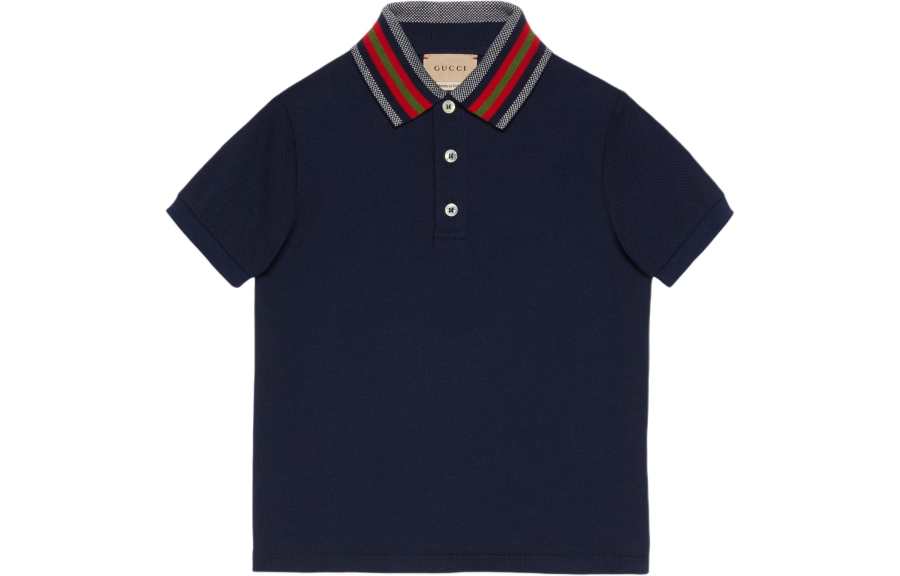 GUCCI T Shirt SS24 Dark Blue Kids'