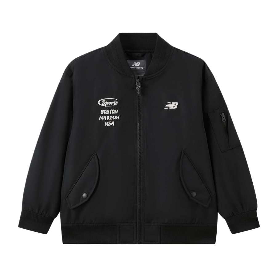 New Balance New Balance Jackets & Coats Black Children Aged 3 7 Years Old