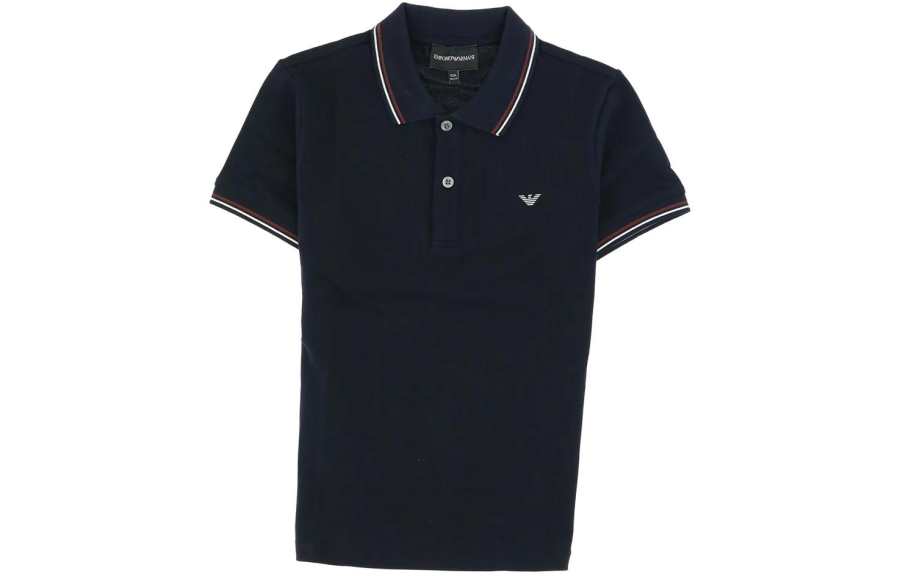 EMPORIO ARMANI T Shirt Navy Blue Kids'