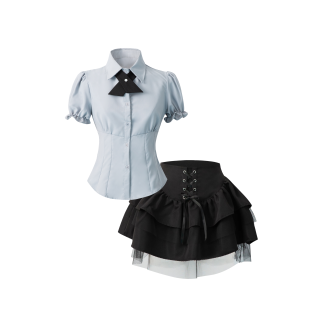 KAZAN Uniforms Women's Pointed Collar Moderate Short