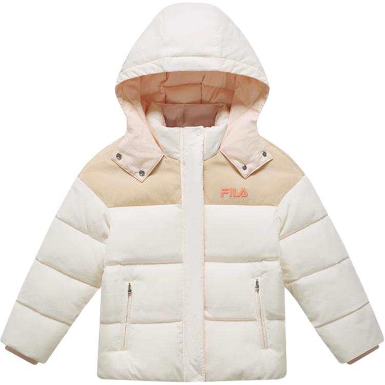FILA KIDS Grade School Down Jackets Hooded Moderate Hooded