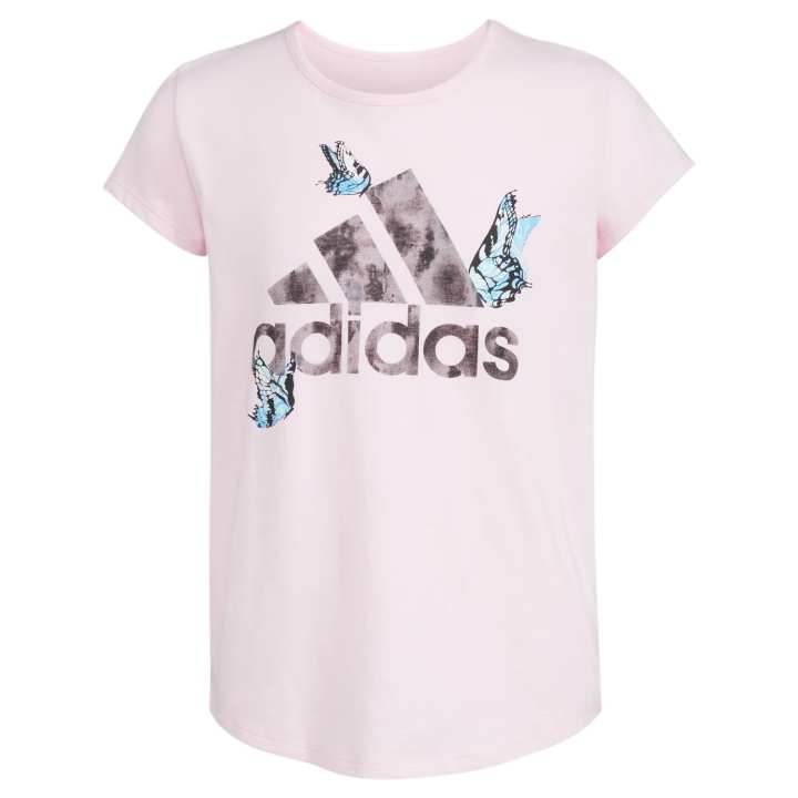 Adidas Adidas Grade School T Shirts Crew Neck Moderate