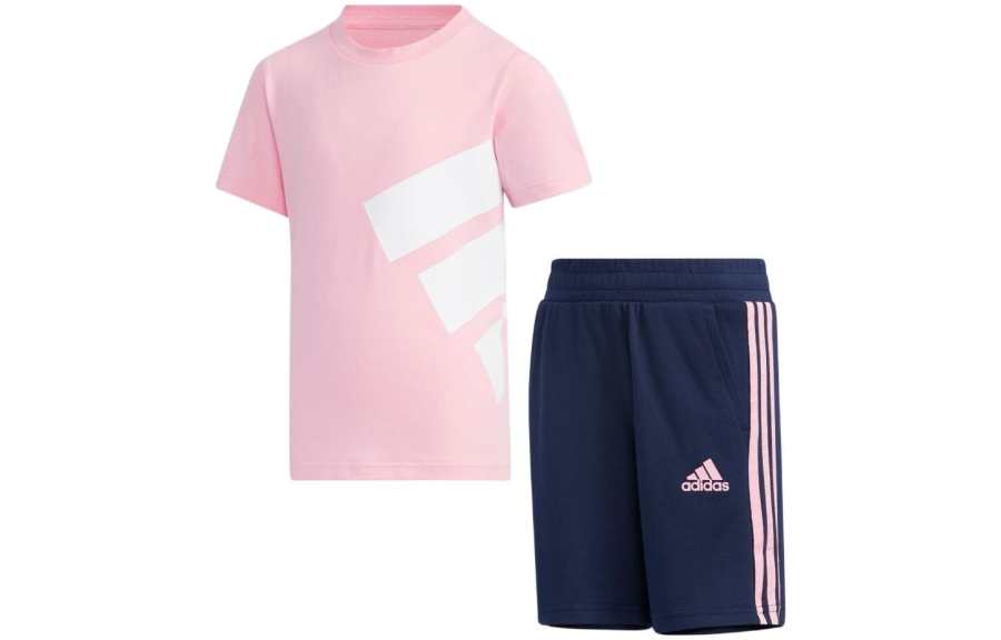 Adidas Adidas Brand Tee Set Logo Casual Sportswear Kids'