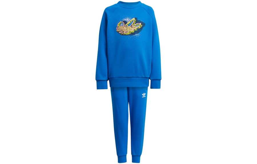 Adidas Originals Casual Sportswear Sky Blue Kids'