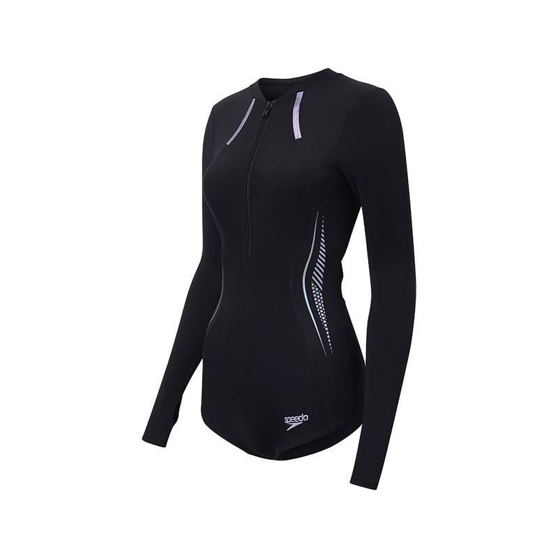Speedo One piece Swimsuit Women's Black/Purple