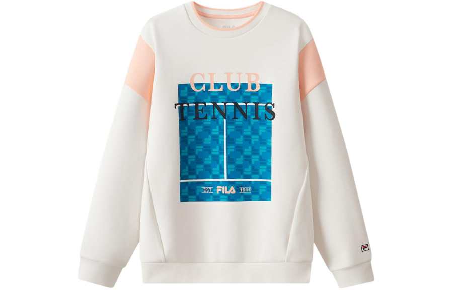 FILA KIDS Sweatshirt Coconut Milk White Teenagers