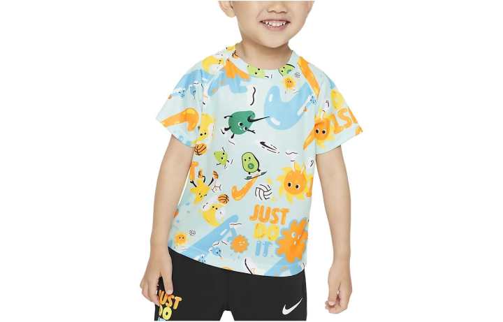 Nike Nike T Shirt Jadeite Green Infant And Toddler