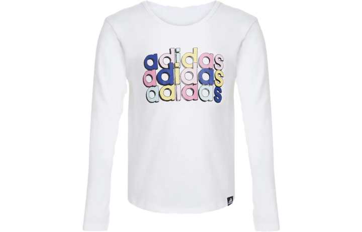 Adidas Adidas Kids T Shirts Crew Neck Moderate