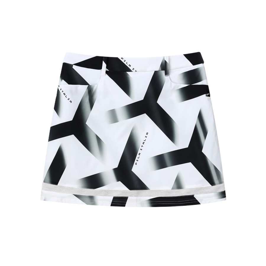 FILA Golf Casual Short Skirts Women's Jade White Matching Pair