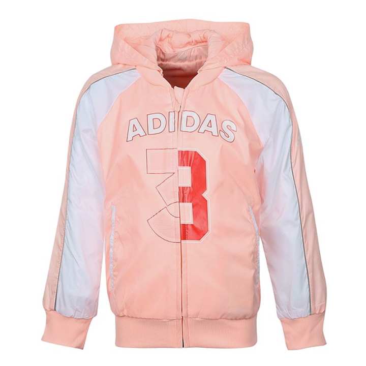 Adidas Adidas Jackets & Coats Pink Children Aged 3 7 Years Old