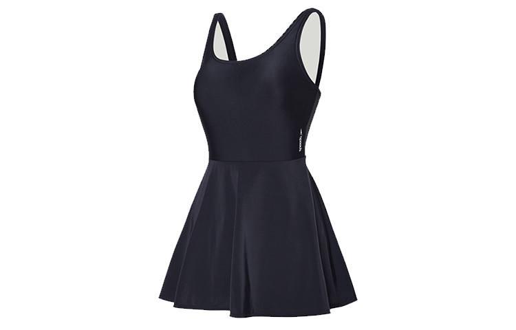 Speedo Swim Dresses & Skirts Women's Black Skirt One Piece Swimsuit