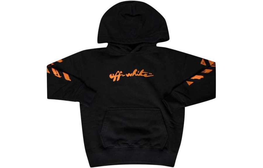 OFF-WHITE OFF WHITE Kids Sweatshirts Hooded Moderate