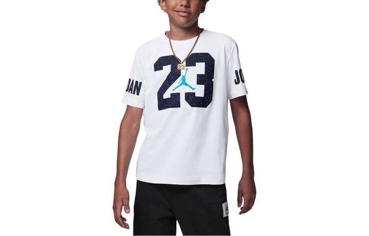 Jordan Jordan Kids T Shirts Crew Neck Moderate