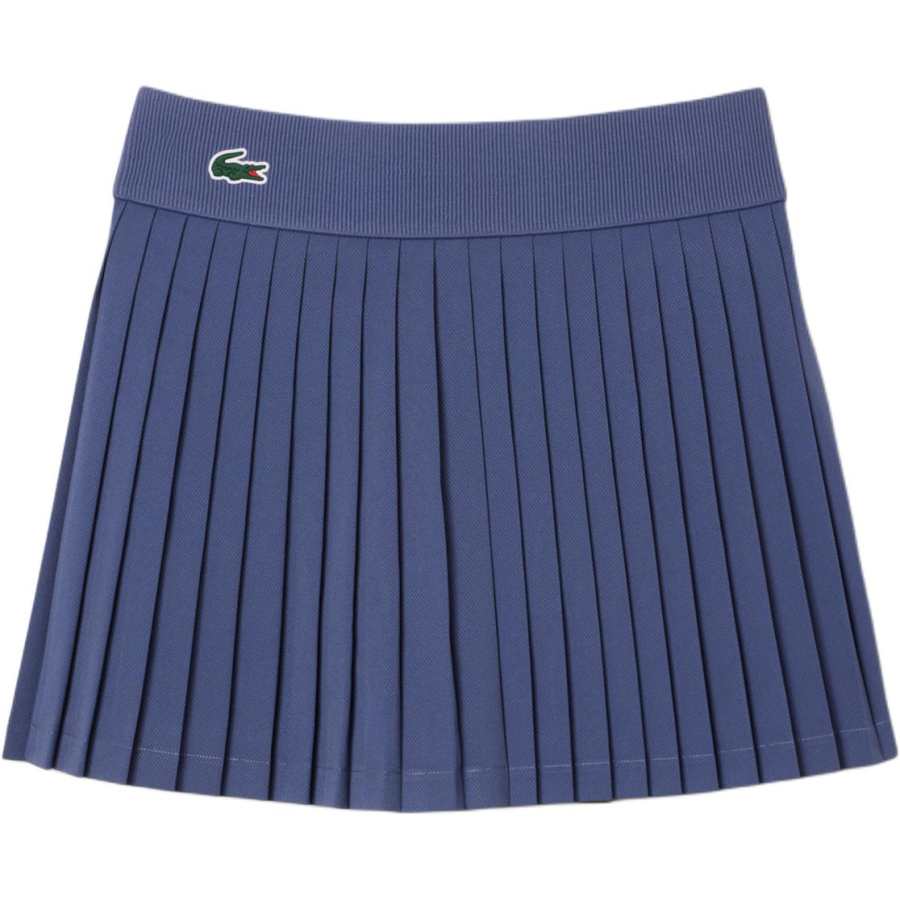 LACOSTE Casual Short Skirts Women's Purple/Light Blue