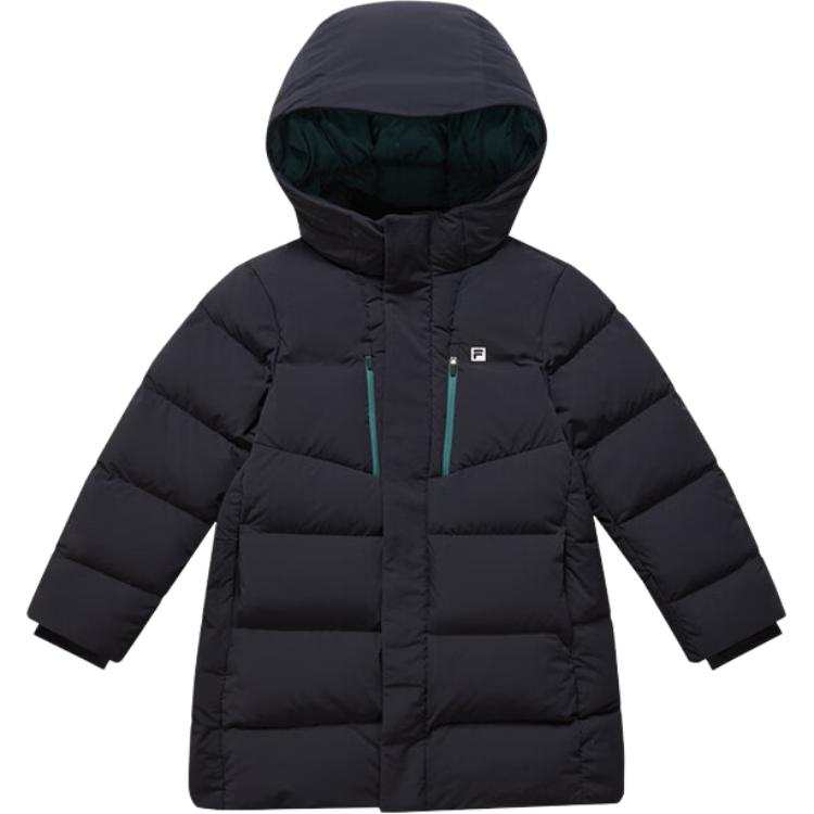 FILA KIDS Down Jacket Black Teenagers
