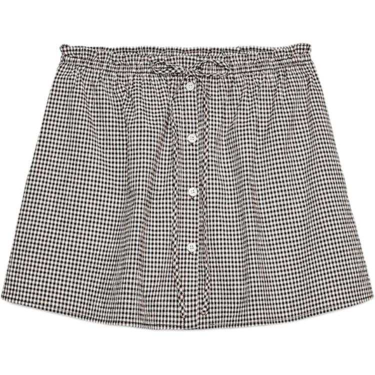 ZARA Casual Short Skirts Women's Dark Brown