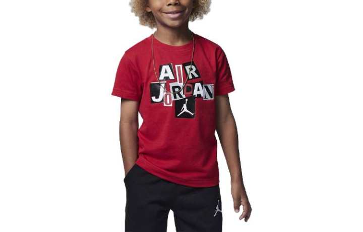 Jordan Jordan Kids T Shirts Crew Neck Moderate