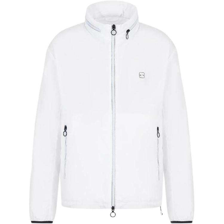 ARMANI EXCHANGE ARMANI EXCHANGE Logo Patch Zipped Jacket