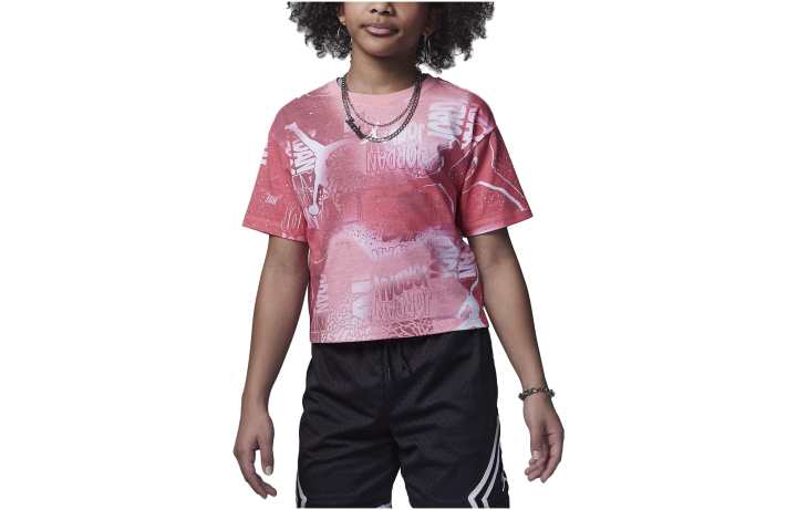 Jordan Jordan Kids T Shirts Crew Neck Moderate