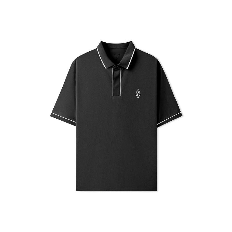 Skechers Polo Shirt Men's Carbon Black 0018