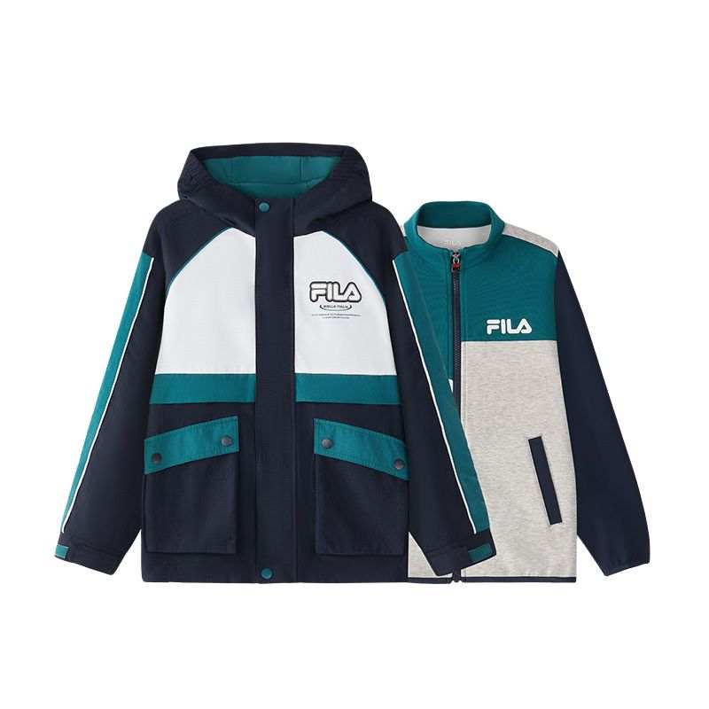 FILA KIDS Jacket Deep Sailor Blue
