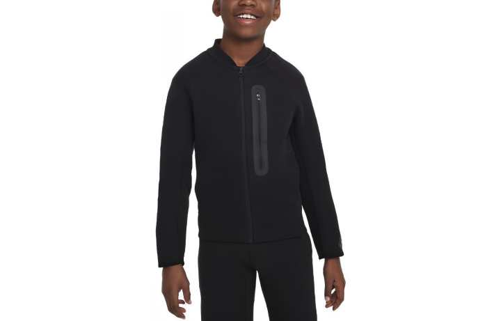 Nike Nike Sweatshirt Kids' Apparel Sportswear Tech Fleece Black Kids'