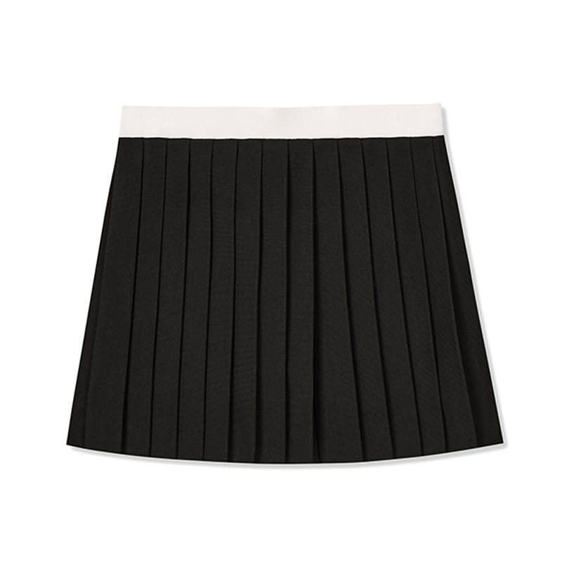 MICHAEL KORS Pleated Stretch Knit Skirt