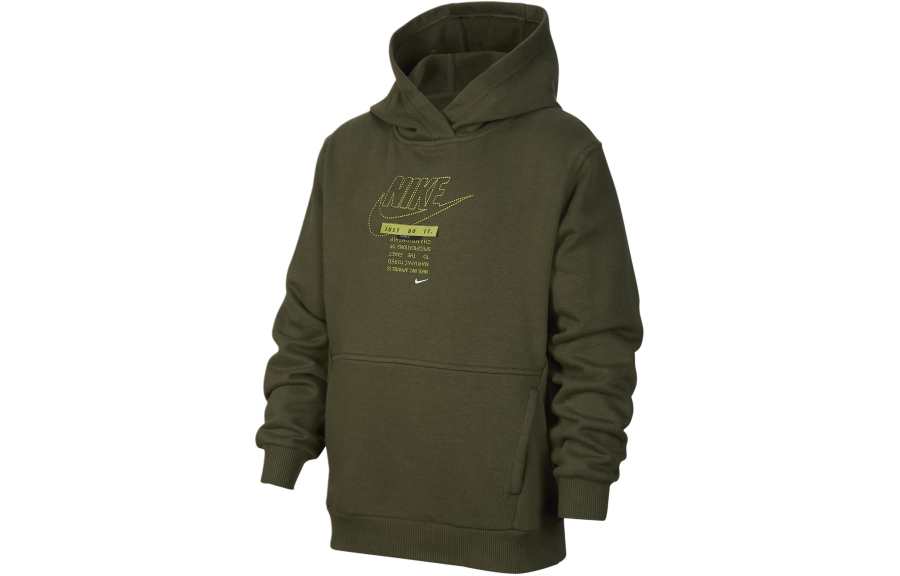Nike Nike Sportswear Club Sweatshirt Khaki Green Kids'