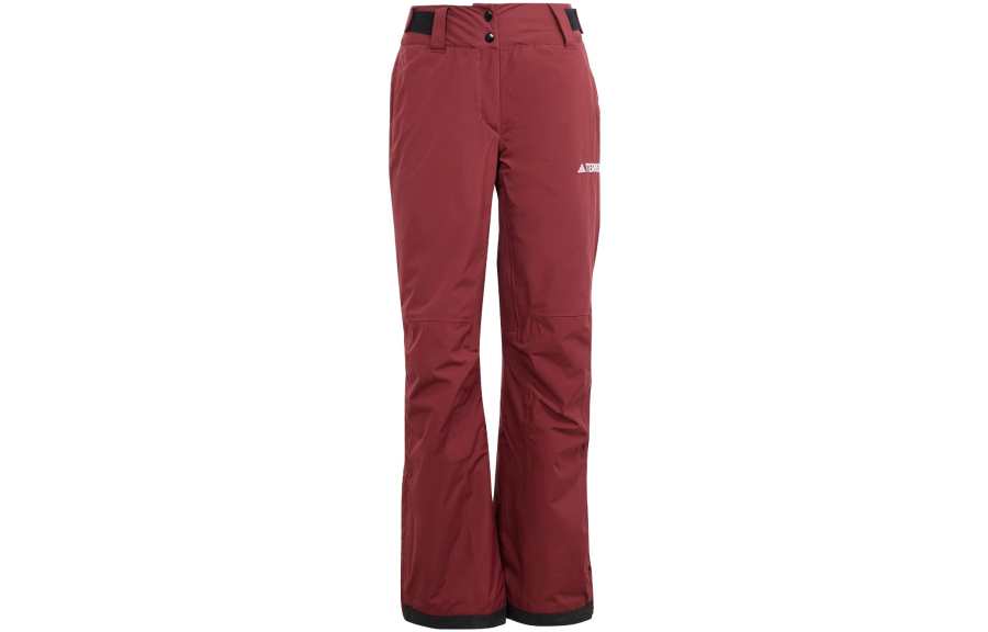 Adidas Adidas Ski Pants Women's Contour Red Straight Fit