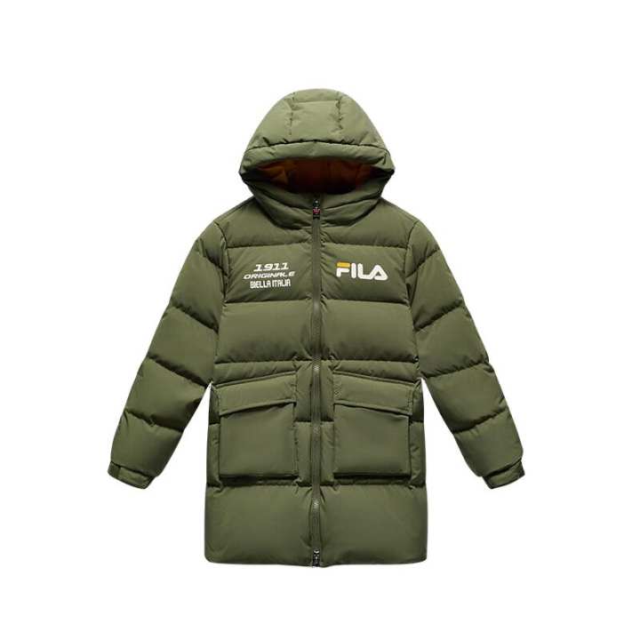 FILA KIDS FILA KIDS Grade School Down Jackets Hooded Moderate