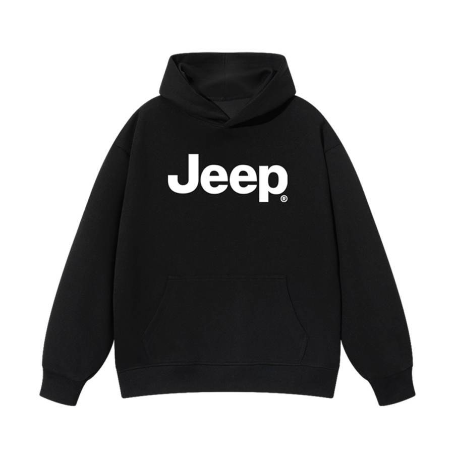 Jeep Jeep Grade School Sweatshirts Hooded Thickened
