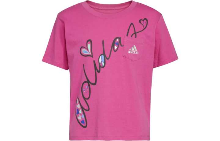 Adidas Adidas Kids T Shirts Crew Neck Moderate
