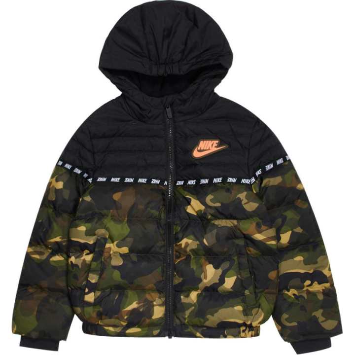 Nike Nike Down Jacket Camouflage Children Aged 3 7 Years Old