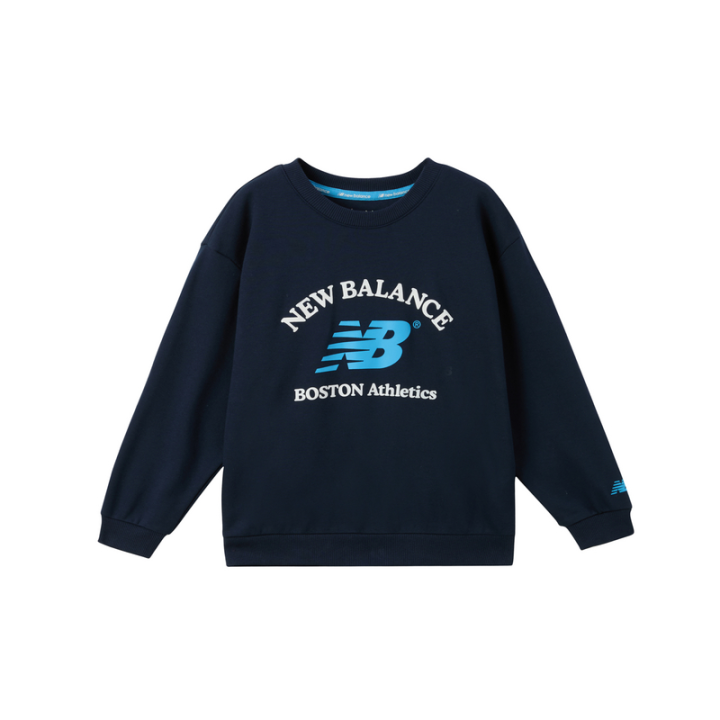 New Balance New Balance Sweatshirt NB Navy Blue Children Aged 3 7 Years Old