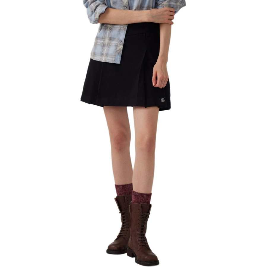 Teenie Weenie Casual Short Skirts Women's Navy Blue