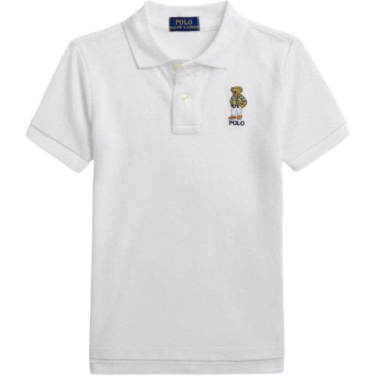 Polo Ralph Lauren T Shirt SS24 White Kids'