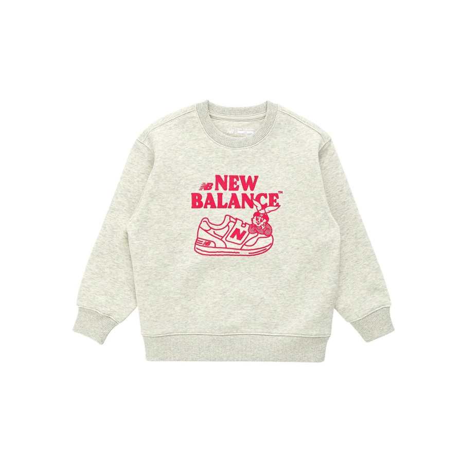 New Balance New Balance Sweatshirt Oat Children Aged 3 7 Years Old