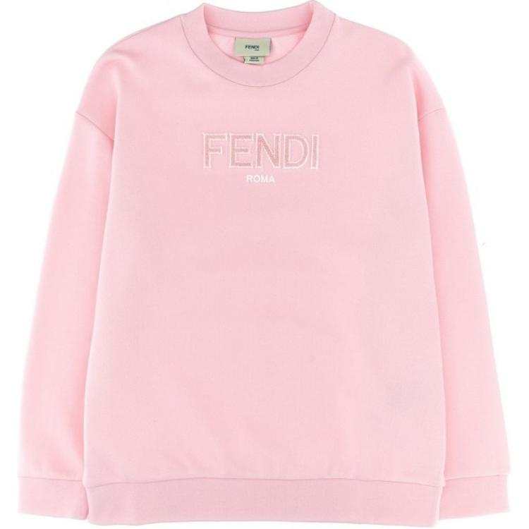 FENDI Kids Sweatshirts Crew Neck Moderate