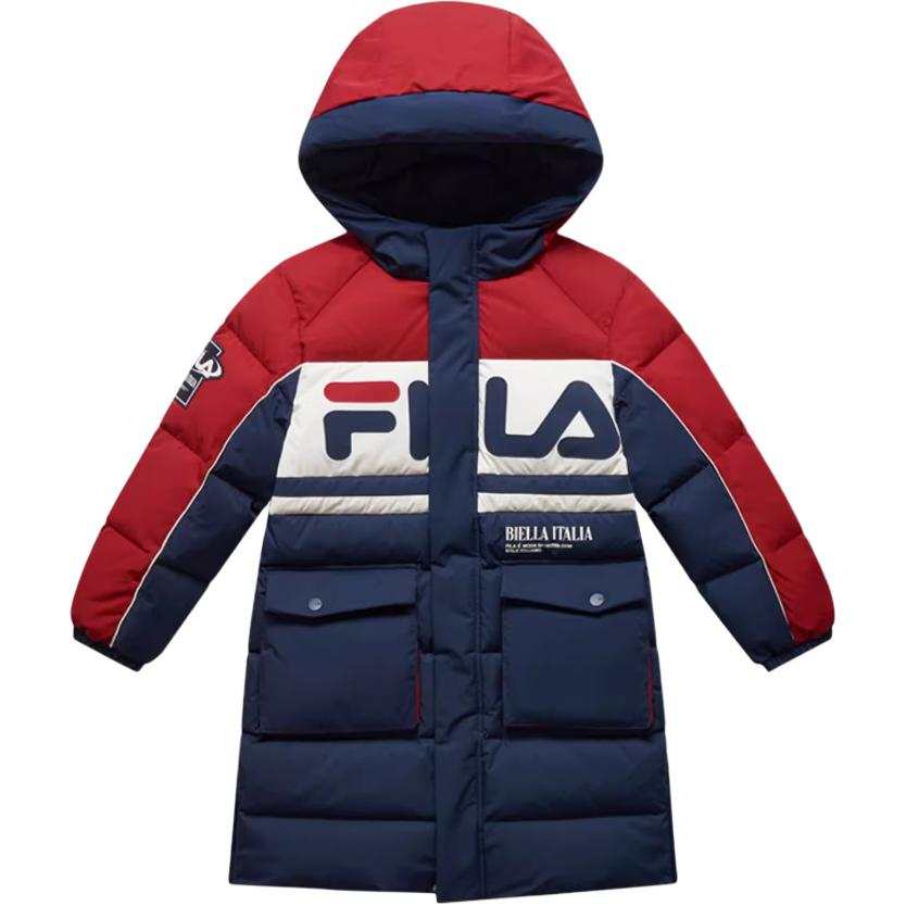 FILA KIDS Down Jacket Night Flight Blue