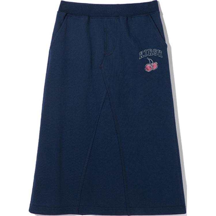 Kirsh Casual Long Skirt Women's Dark Blue