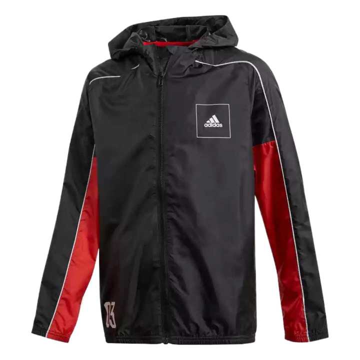 Adidas Adidas Jacket Black/Bright Red/White Kids'