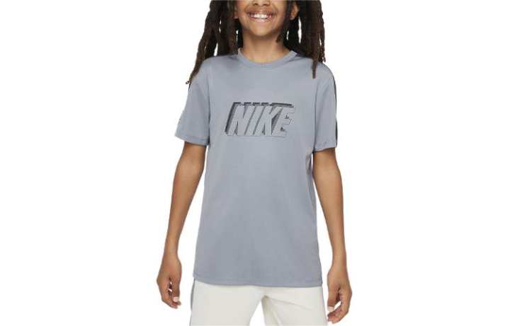 Nike Nike Dri FIT Academy23 T Shirt Cool Gray Kids'