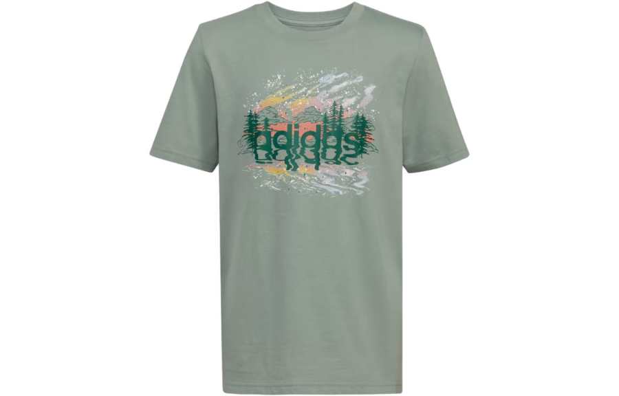 Adidas Adidas Kids T Shirts Crew Neck Moderate
