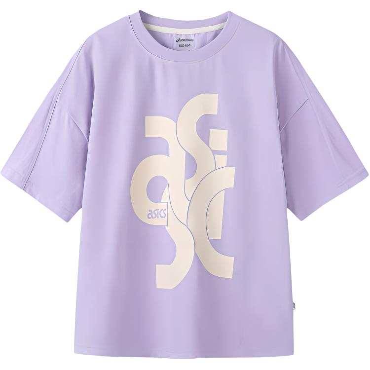 ASICS ASICS Kids T Shirts Crew Neck Thin