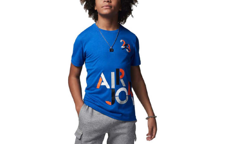 Jordan Jordan Kids T Shirts Crew Neck Moderate