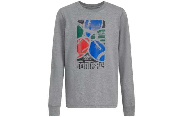 Adidas Adidas Kids T Shirts Crew Neck Moderate
