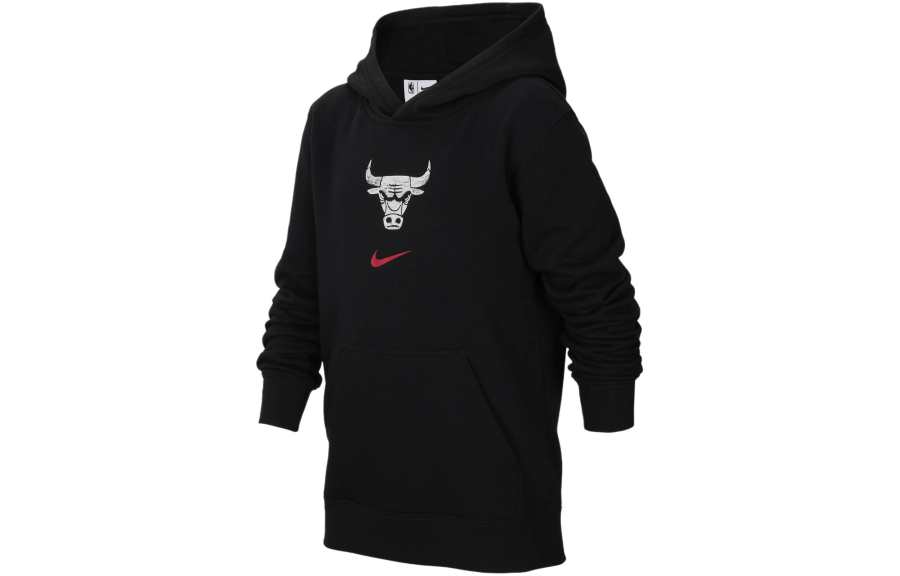 Nike Nike Chicago Bulls Club City Edition Sweatshirt Chicago Bulls Black Kids'